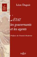 Études de droit public, 2, L'État, les gouvernants et les agents, Réimpression de l'édition de 1903