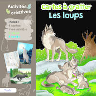 LES LOUPS - CARTES A GRATTER