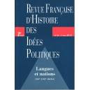 Revue française d'histoire des idées politiques - 36