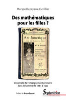 Des mathématiques pour les filles ?, L'exemple de l'enseignement primaire de la Somme de 1881 à 1923