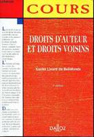 Droits d'auteur et droits voisins - 2e éd., Cours