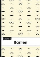 Le carnet de Bastien - Lignes, 96p, A5 - Moustache Hispter