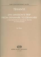 Jan Jansson's trip from Denmark to Denmark a tra, a transcendent musical travel in five scenes for flute