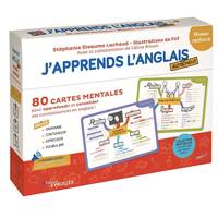 J'apprends l'anglais autrement - Niveau renforcé, 80 CARTES MENTALES pour approfondir et consolider ses connaissances en anglais !