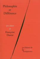 PHILOSOPHIE ET DIFFERENCE (VENTE FERME)