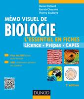 Mémo visuel de biologie - 2e édition, L'essentiel en fiches