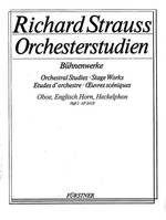Orchestral Studies Stage Works: Oboe, Guntram - Elektra. oboe I/II, cor anglais I/II, heckelphone.