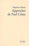 Approches de Paul Celan