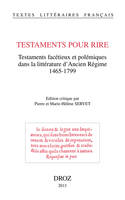 Testaments pour rire