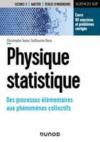 Physique statistique - Des processus élémentaires aux phénomènes collectifs, Des processus élémentaires aux phénomènes collectifs