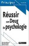 Réussir son deug de psychologie