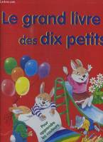 Le grand livre à fenêtres des dix petits lapins, pour apprendre les couleurs, les formes, les nombres...