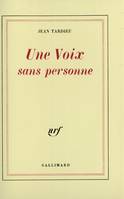 Une Voix sans personne