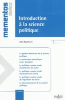 INTRODUCTION A LA SCIENCE POLITIQUE : 9EME EDITION