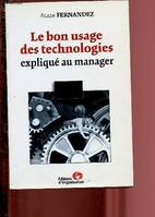 Le bon usage des technologies expliqué au manager