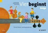 Vier beginnt, Die Streicherschule für den Klassen- und Einzelunterricht. strings.