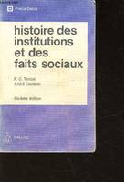 Histoire des institutions publiques et des faits sociaux - 6e édition - Précis Dalloz