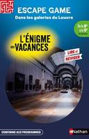 Enigme des vacances Escape game de la 6ème à la 5ème - Dans les galeries du Louvre