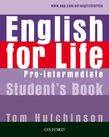 English for Life Pre-Intermediate: Student's Book Pack 2019 Edition, Elève