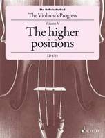 The Doflein Method, The Violinist's Progress. The higher positions (4th to 10th positions). violin.