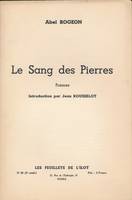 Le sang des pierres