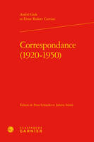 Correspondance, 1920-1950