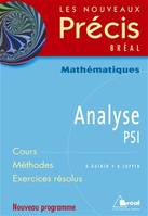 Précis analyse PSI, [nouveau programme]