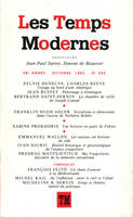 Les Temps Modernes N° 555 octobre 92