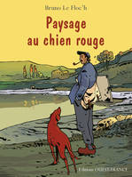 Paysage au chien rouge