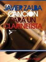 Canción Para Un Clarinetista, clarinet and piano.