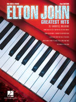 Elton John - Greatest Hits, 20 Favorites arranged for Big-Note Piano