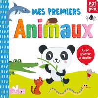 Patapon, Mes premiers animaux - livre avec poster à déplier