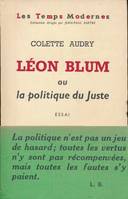 Léon Blum ou la politique du Juste