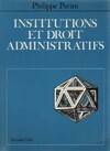 Institutions et droit administratifs