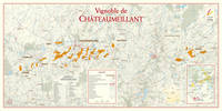 Carte du Vignoble de Châteaumeillant (Affiche roulée n°9)