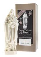 Statuette cire parfumée Sainte Thérèse de Lisieux (bois de rose)