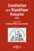 Constitution de la République française 20ed