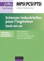Sciences industrielles pour l'ingénieur MPSI-PCSI-PTSI - 2e éd., Tout-en-un