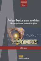 Physique - Exercices et courtes solutions, Électromagnétisme et monde microscopique