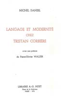 Langage et modernité chez Tristan Corbière