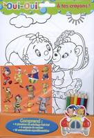 A TES CRAYONS ! - KIT DE COLORIAGE