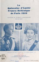 La Quinzaine d'amitié franco-hellénique de Paris 1959, Souvenir du glorieux anniversaire de Navarin