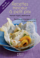 Petit livre de - Recettes minceur à petit prix