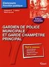 Concours d'agent de police municipale et garde champêtre, catégorie C, filière sécurité