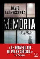 Memoria, Après Obscuritas, la suite de la série policière nordique de David Largercrantz