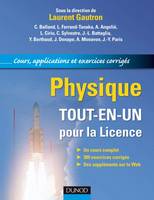 Physique. Tout-en-un pour la Licence - Cours, applications et exercices corrigés, Cours, applications et exercices corrigés