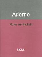 Notes sur Beckett