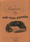 Gamiani ou deux nuits d'excès, Fac-similé de l'édition originale de Paris, 1833