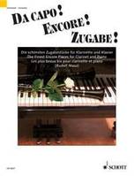 Da Capo! Encore! Zugabe!, Les plus beaux bis. clarinet in Bb and piano.