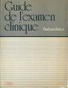 Guide de l'examen clinique